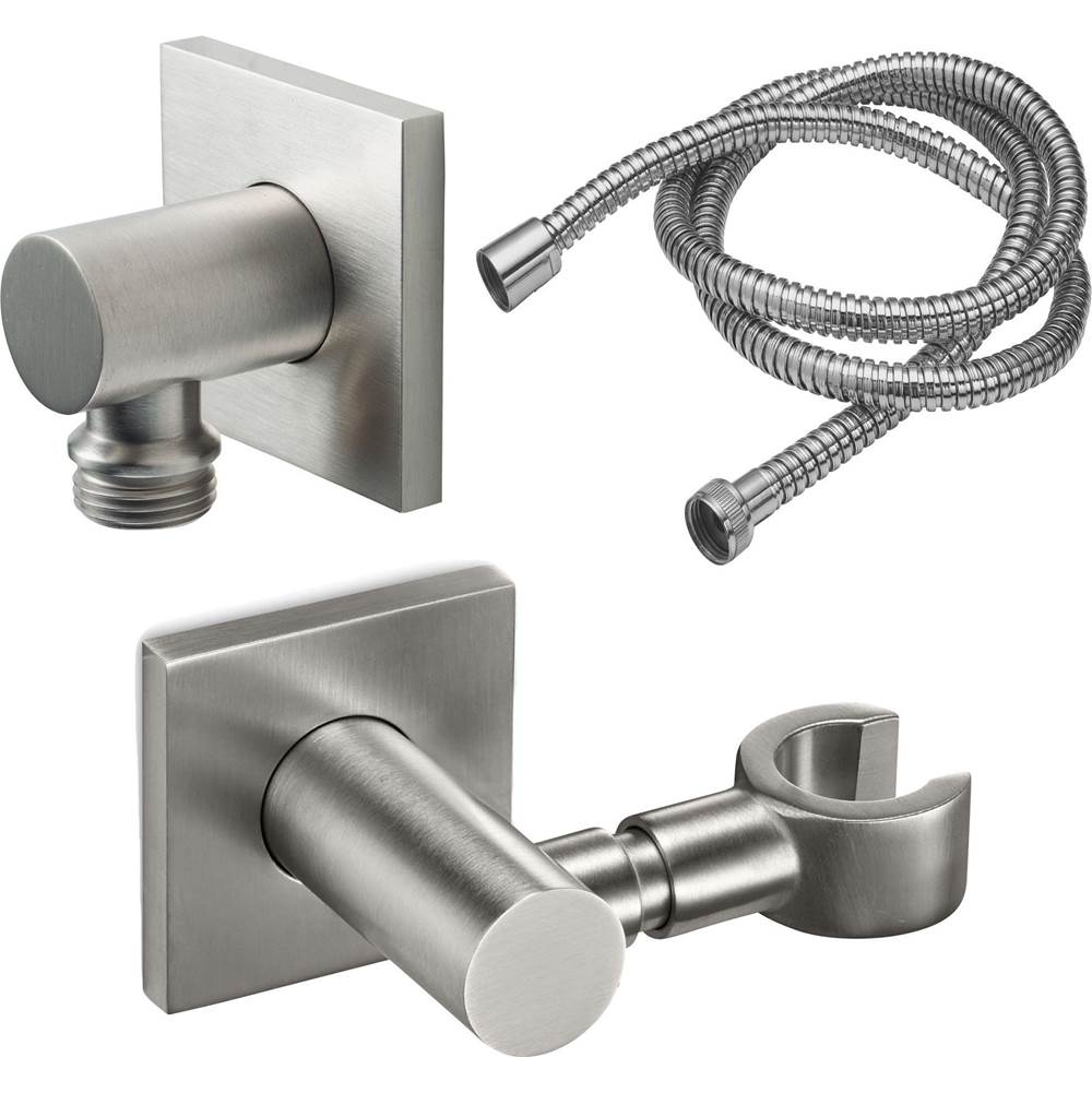 California Faucets Swivel Wall Mounted Handshower Kit - Square