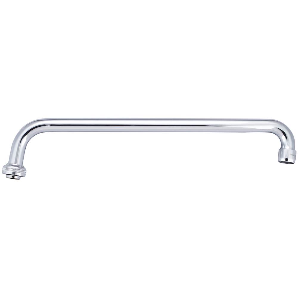 Central Brass Two Handle Faucet-14'' Tube Spout W/ Aerator