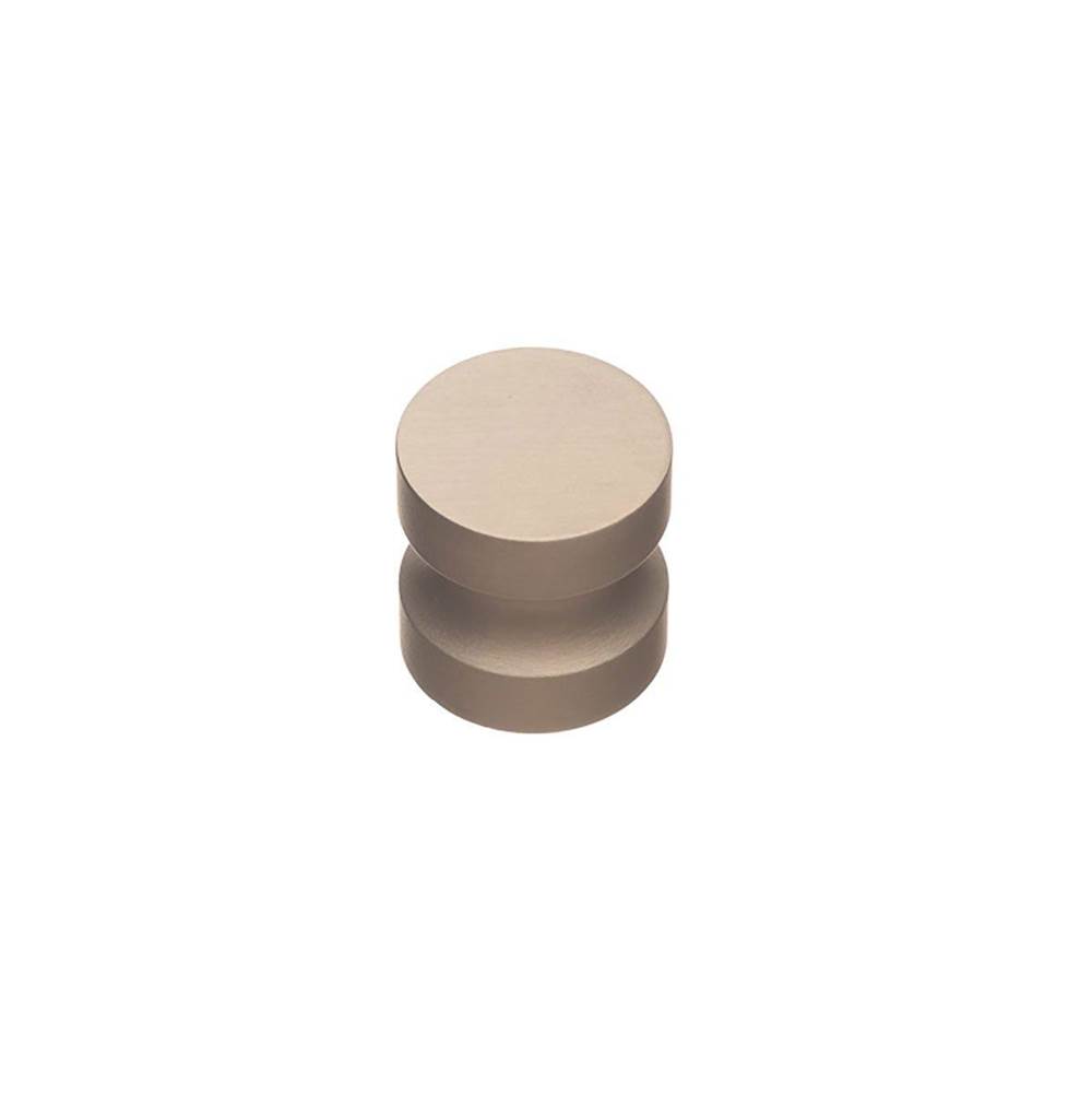 Colonial Bronze Cabinet Knob Hand Finished in Satin Black, with 8/32 Screw