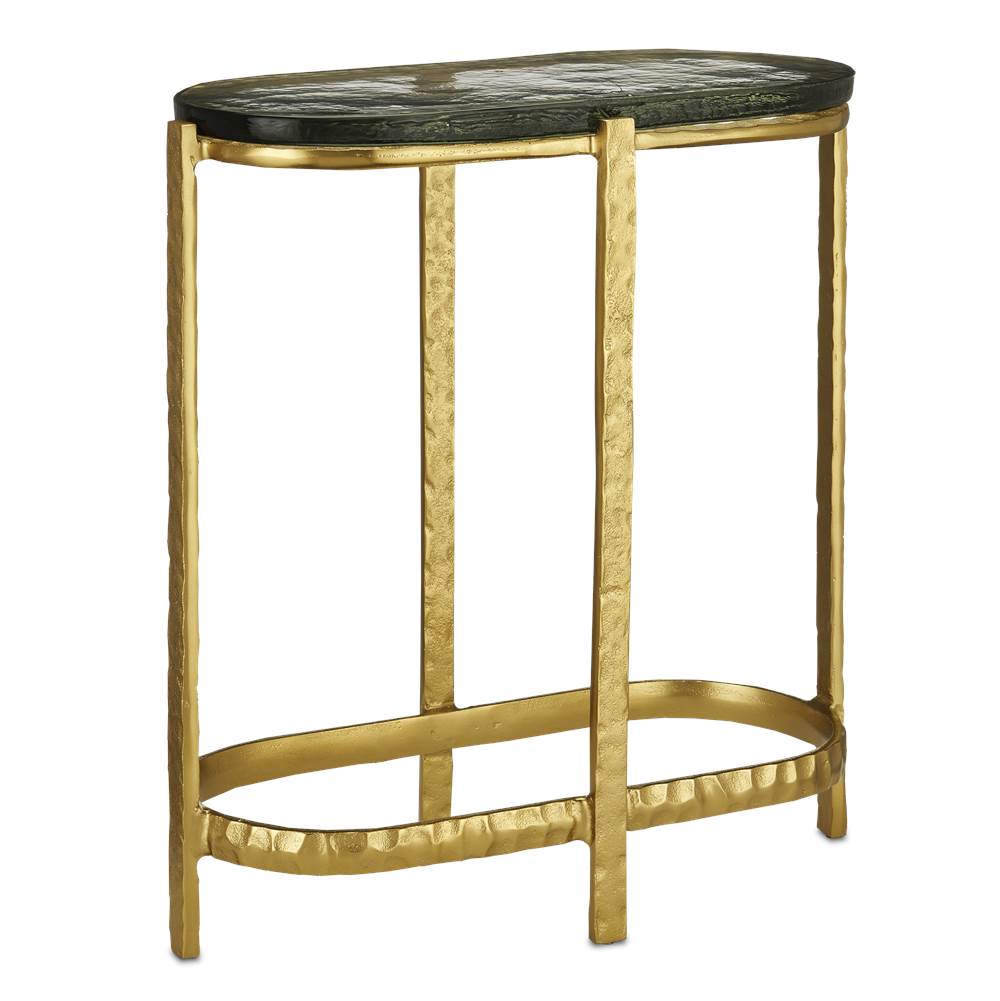 Currey And Company Acea Gold Side Table