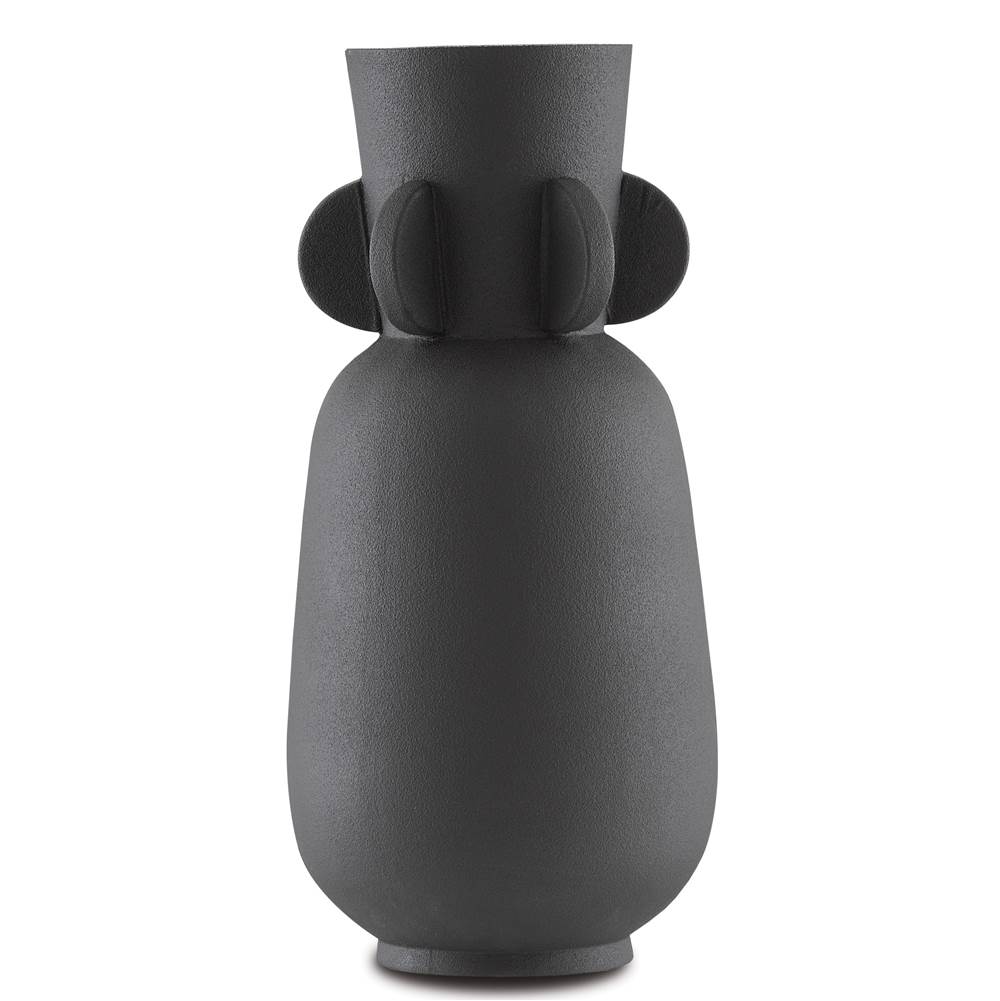 Currey And Company Happy 40 Wings Black Vase