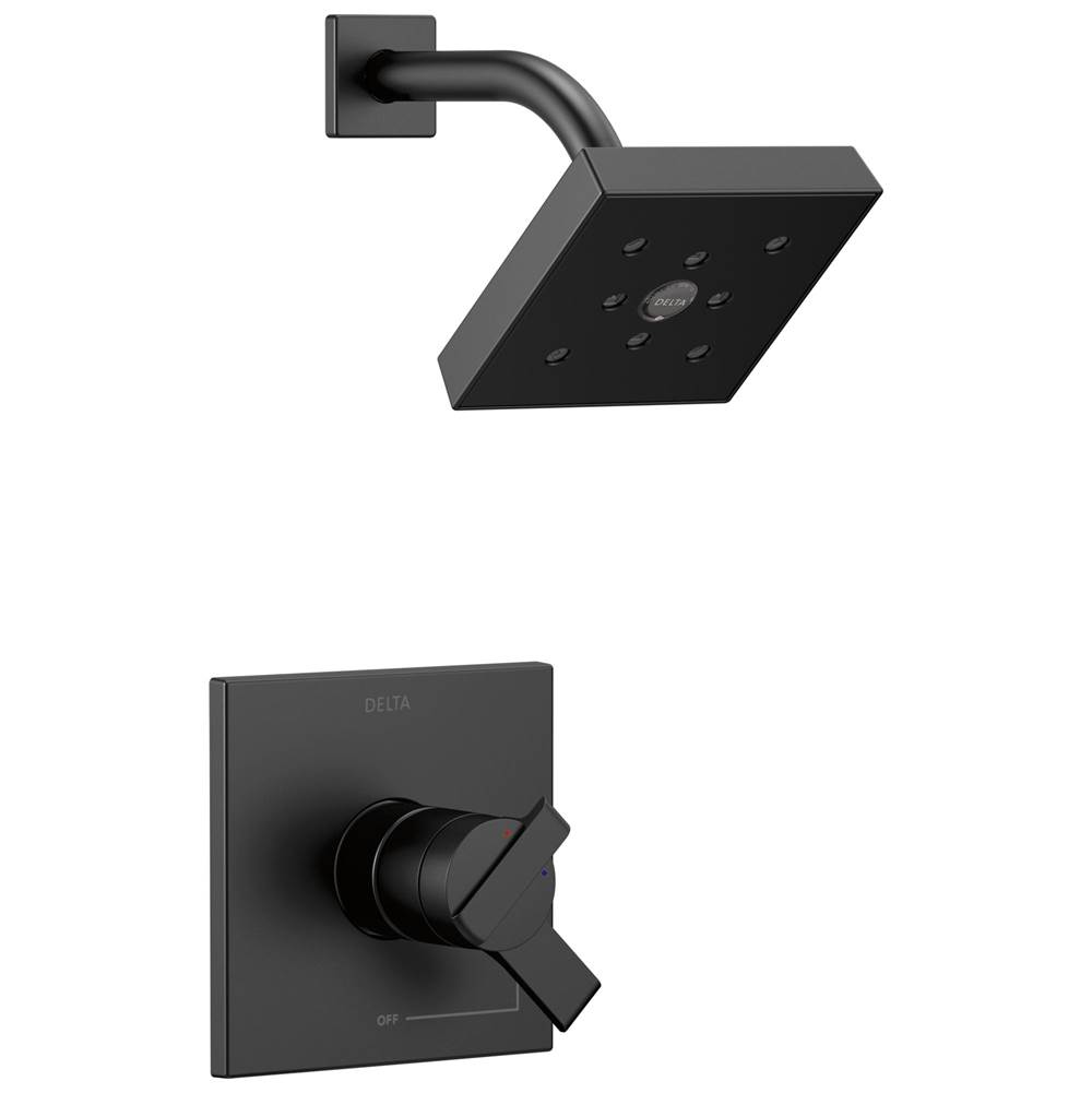 Delta Faucet Pressure Balance Trims With Integrated Diverter Shower Faucet Trims item T17267-BL
