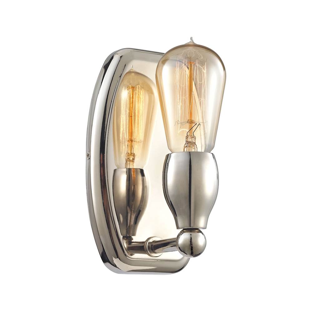 Elk Lighting Vernon 1-Light Vanity Lamp in Polished Nickel