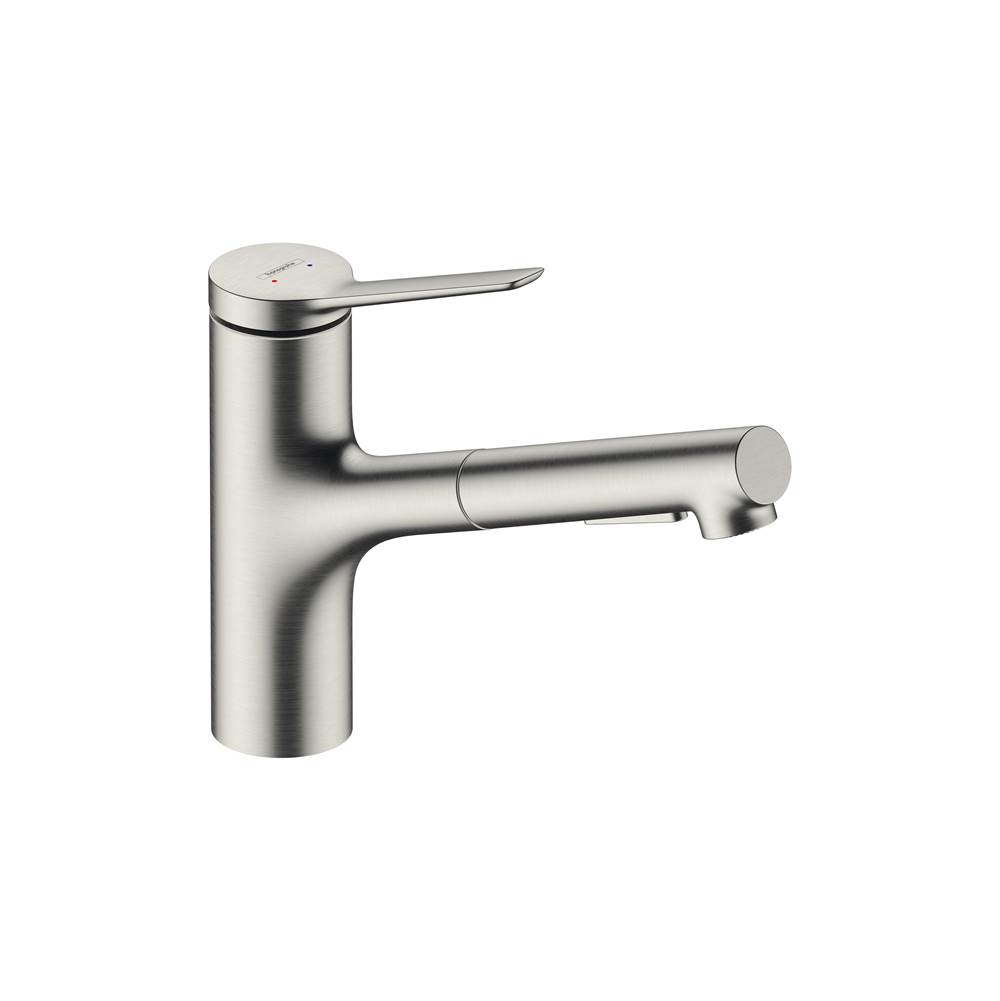 Hansgrohe Zesis  Kitchen Faucet 2-Spray, Pull-Out, 1.75 GPM in Steel Optic