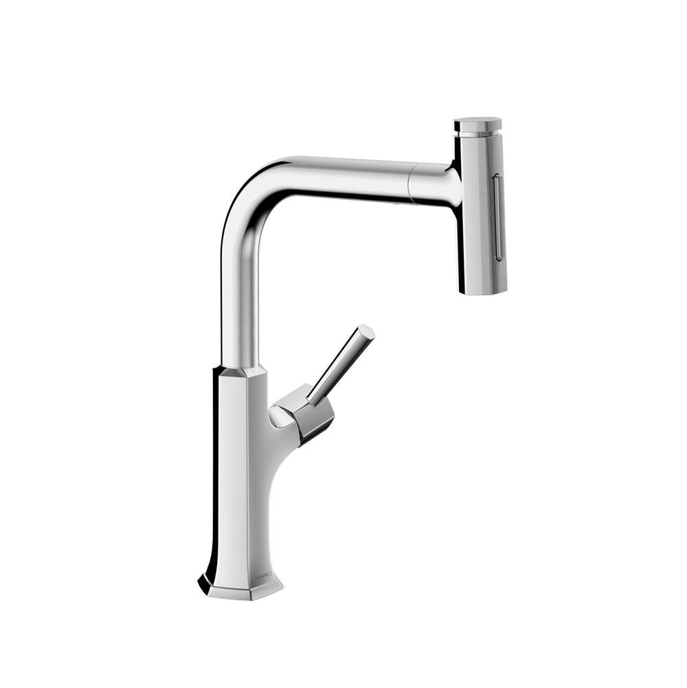 Hansgrohe Locarno HighArc Kitchen Faucet, 2-Spray Pull-Out, 1.75 GPM in Chrome