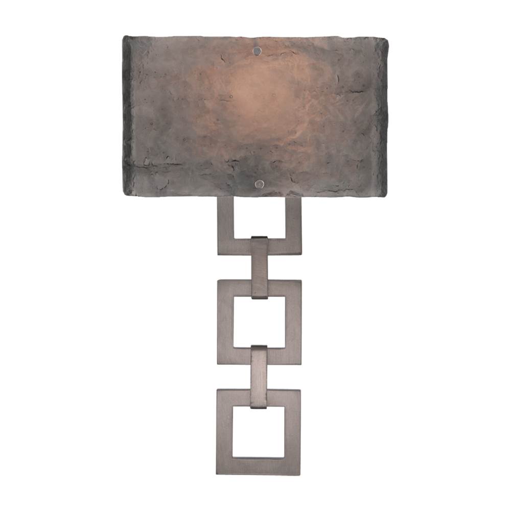 Hammerton Studio Carlyle Square Link Cover Sconce-0B 11''