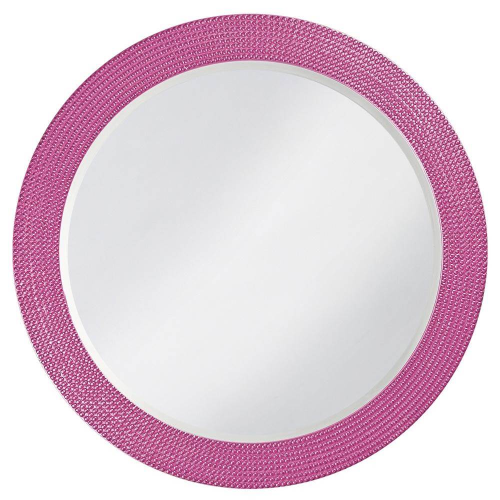 Howard Elliott Lancelot Mirror - Glossy Hot Pink