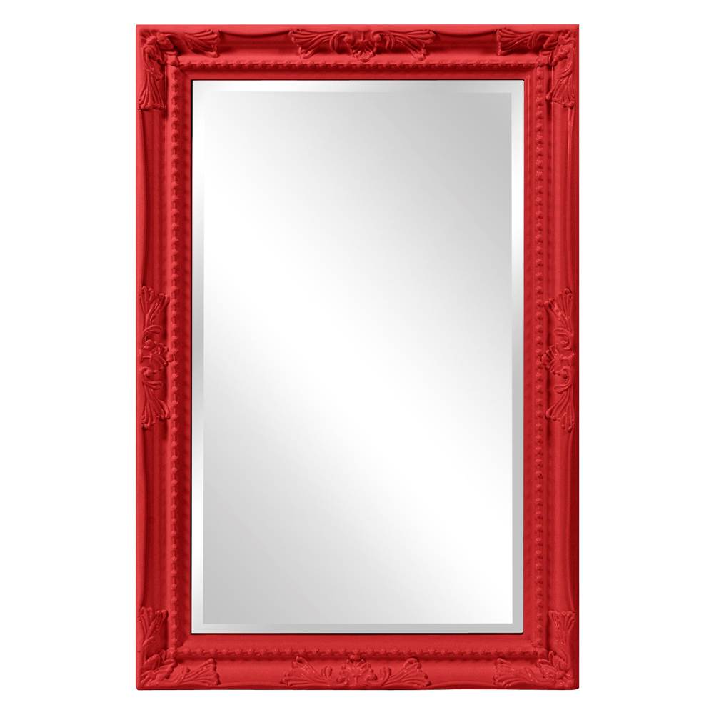 Howard Elliott Queen Ann Mirror - Glossy Red