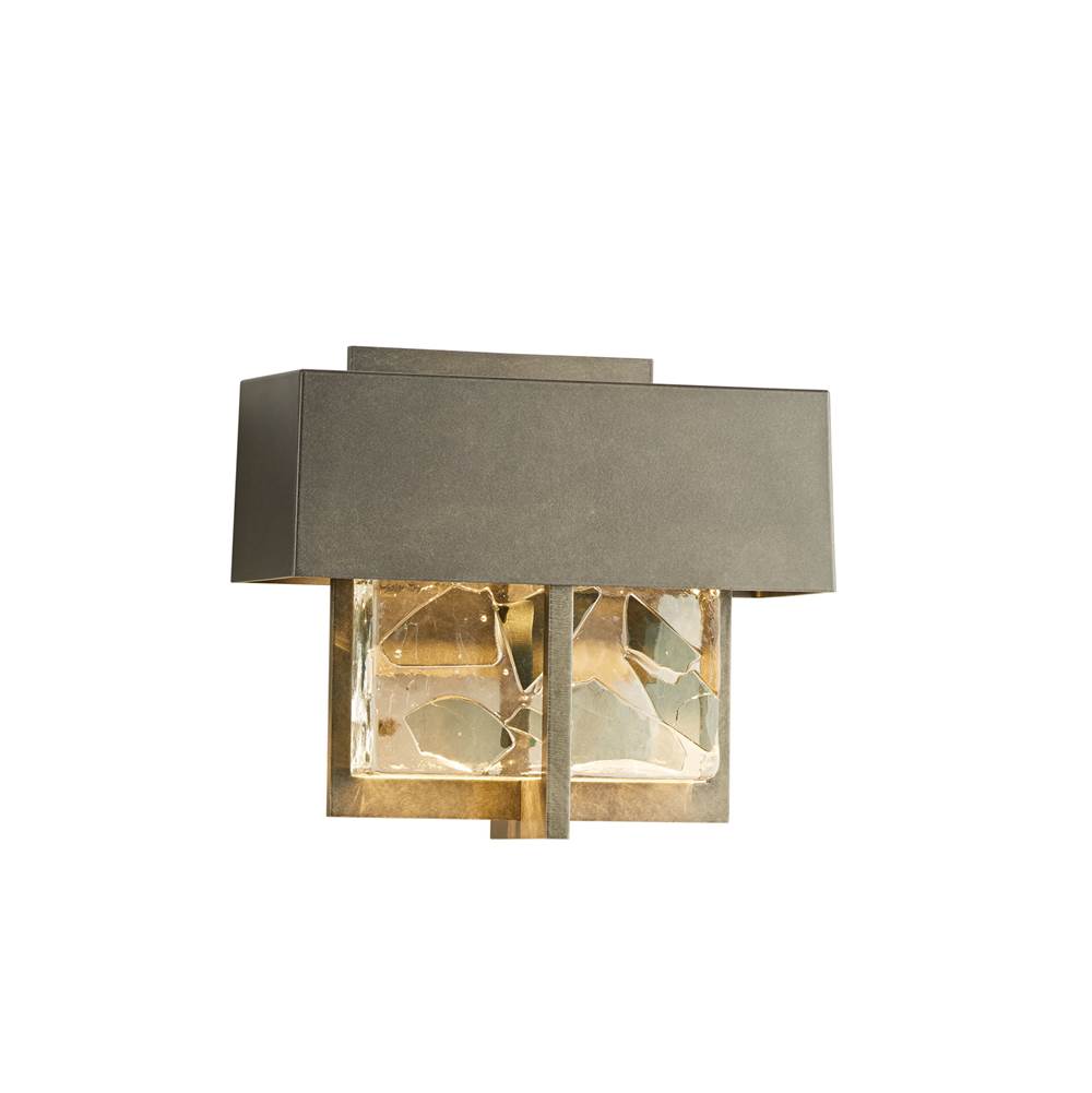 Hubbardton Forge Shard Small LED Outdoor Sconce , 302515-LED-80-YP0501