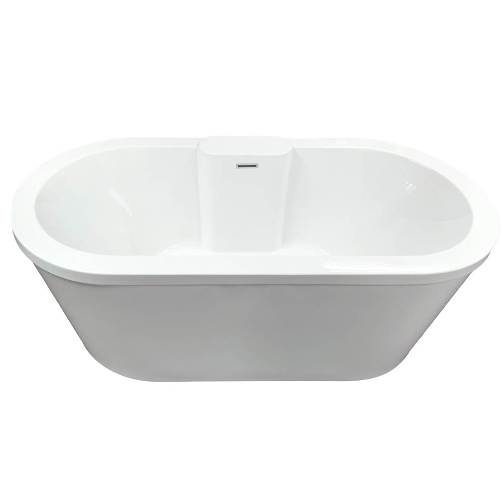 Hydro Systems EVELINE 6632 AC TUB ONLY - WHITE