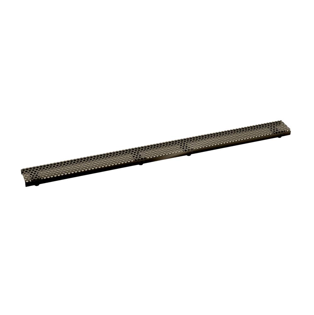 Infinity Drain 48'' Perforated Circle Pattern Grate for S-DG 65 in Oil Rubbed Bronze
