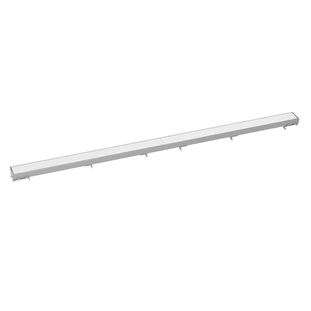 Infinity Drain 40'' Tile Insert Frame Assembly for S-TIF 65/S-TIFAS 65/S-TIFAS 99/FXTIF 65 in Satin Stainless