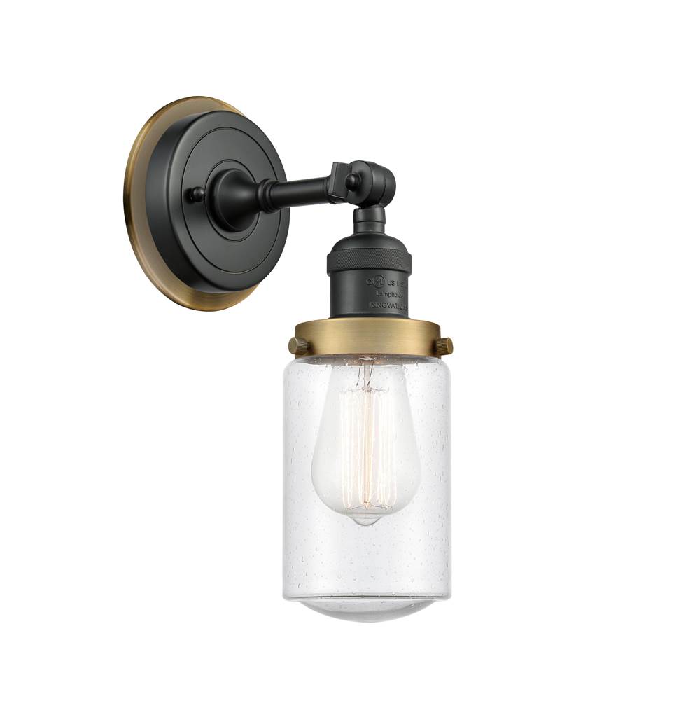 Kitchens and Baths by BriggsInnovationsDover 1 Light Mixed Metals Sconce part of the Franklin Restoration Collection