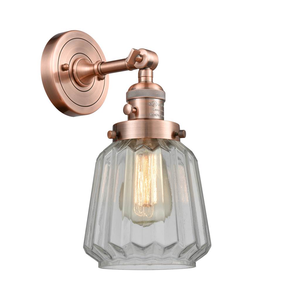 Innovations Chatham 1 Light 7 inch Sconce With Switch