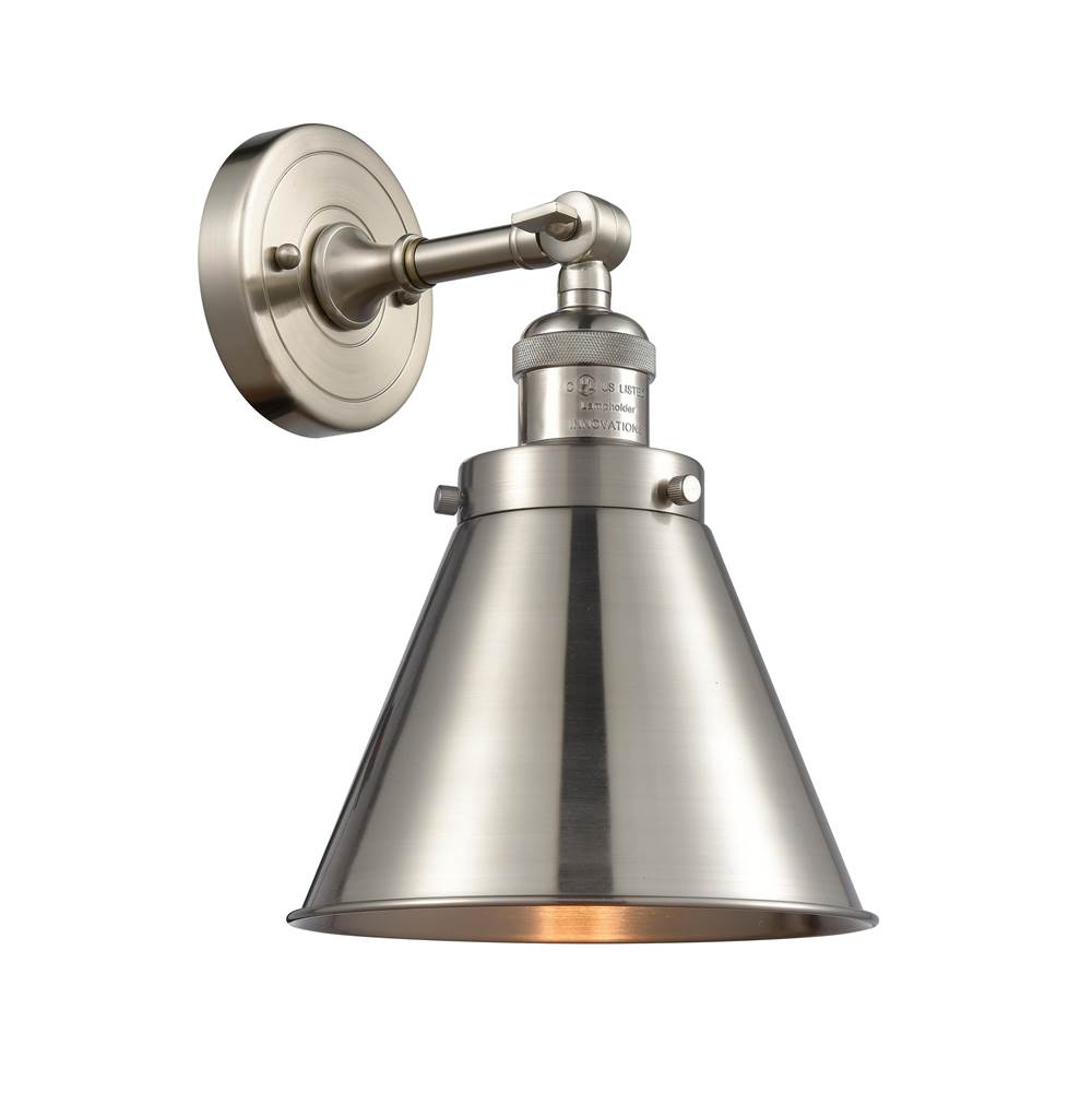 Innovations Appalachian 1 Light 8 inch Sconce With Switch