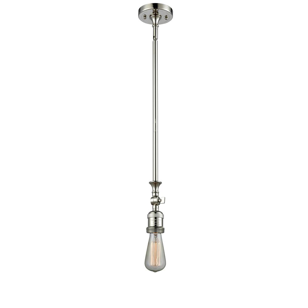 Innovations Bare Bulb 1 Light Mini Pendant part of the Franklin Restoration Collection