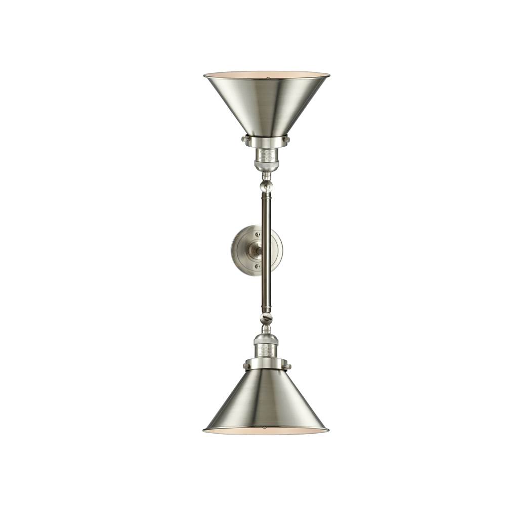 Innovations Briarcliff 2 Light Bath Vanity Light part of the Franklin Restoration Collection