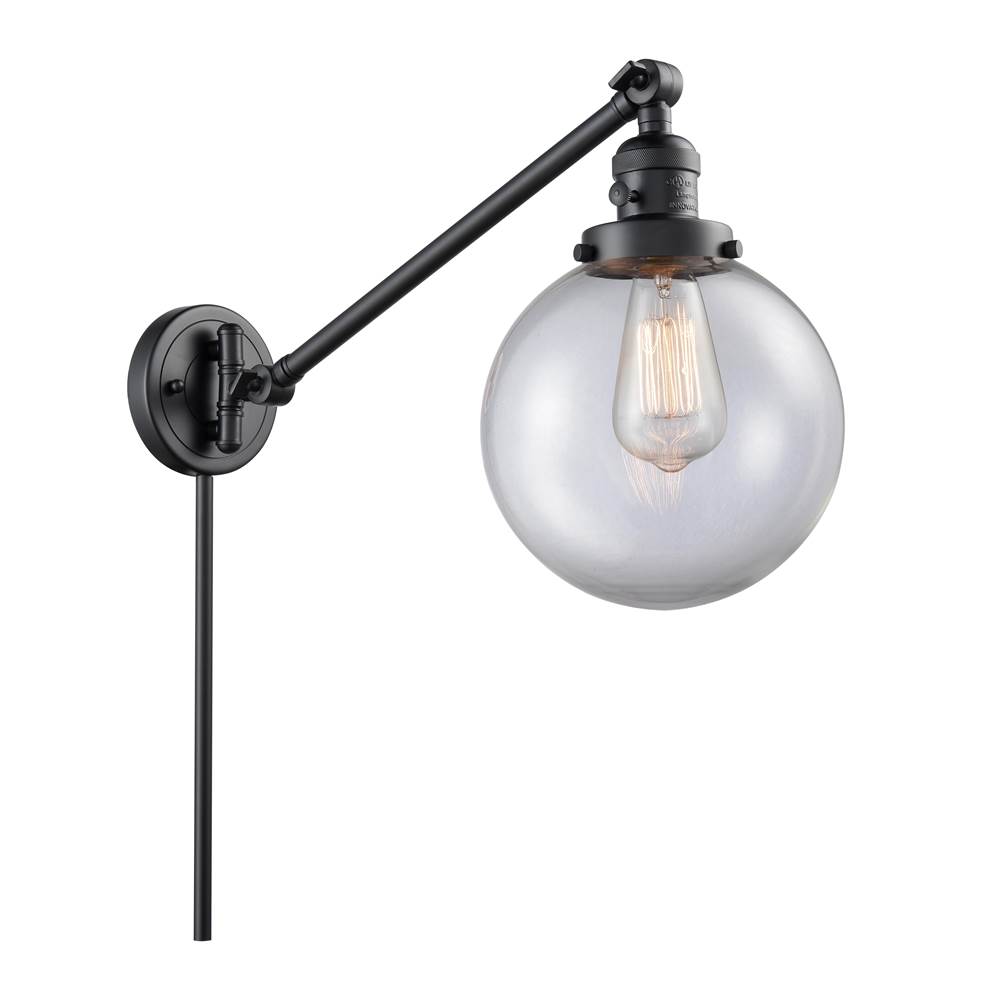 Innovations Swing Arm Lamps item 237-BK-G202-8-LED