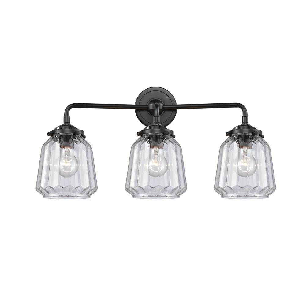 Innovations Chatham 3 Light Bath Vanity Light part of the Nouveau Collection