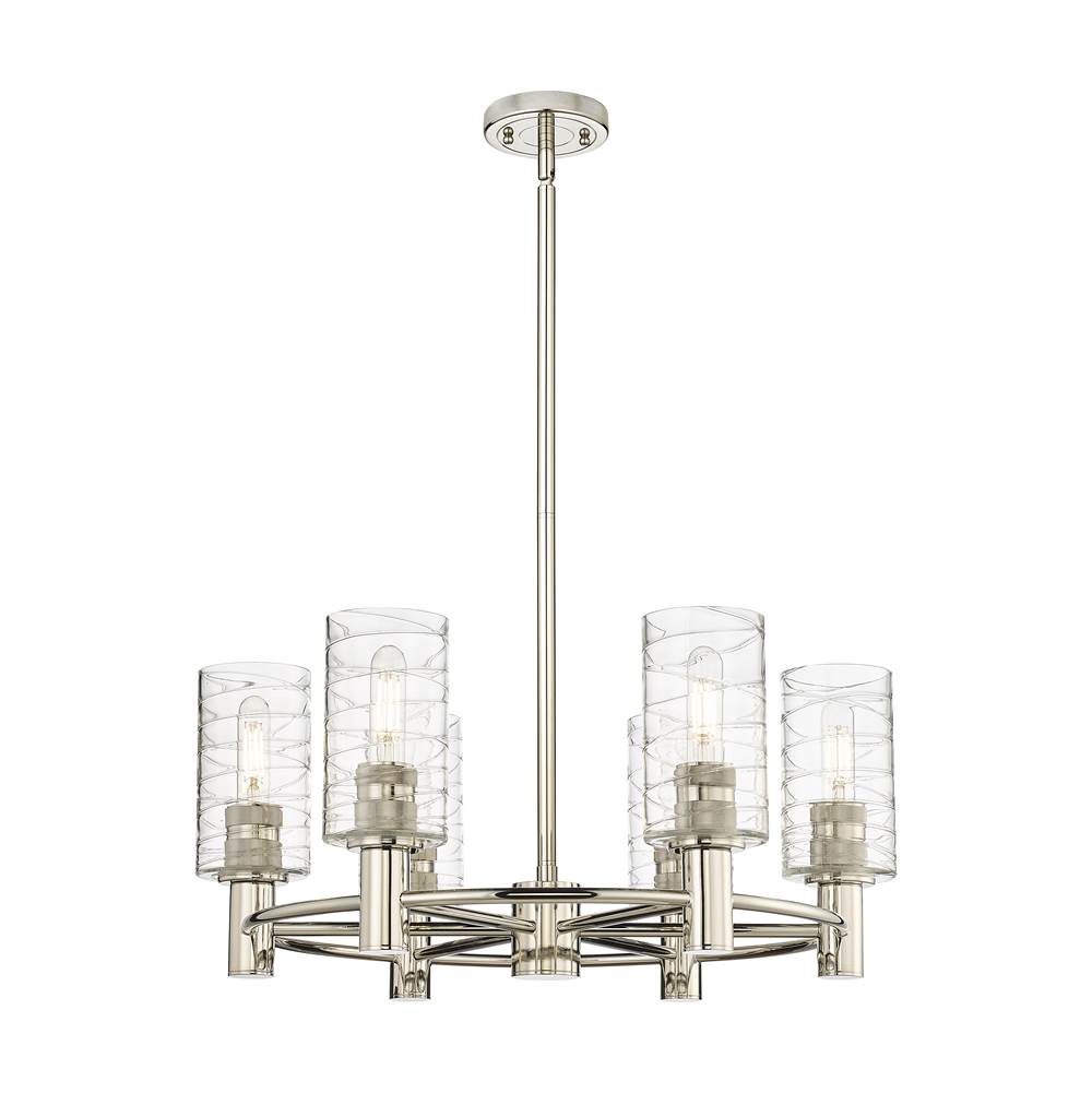 Innovations Crown Point Polished Nickel Chandelier