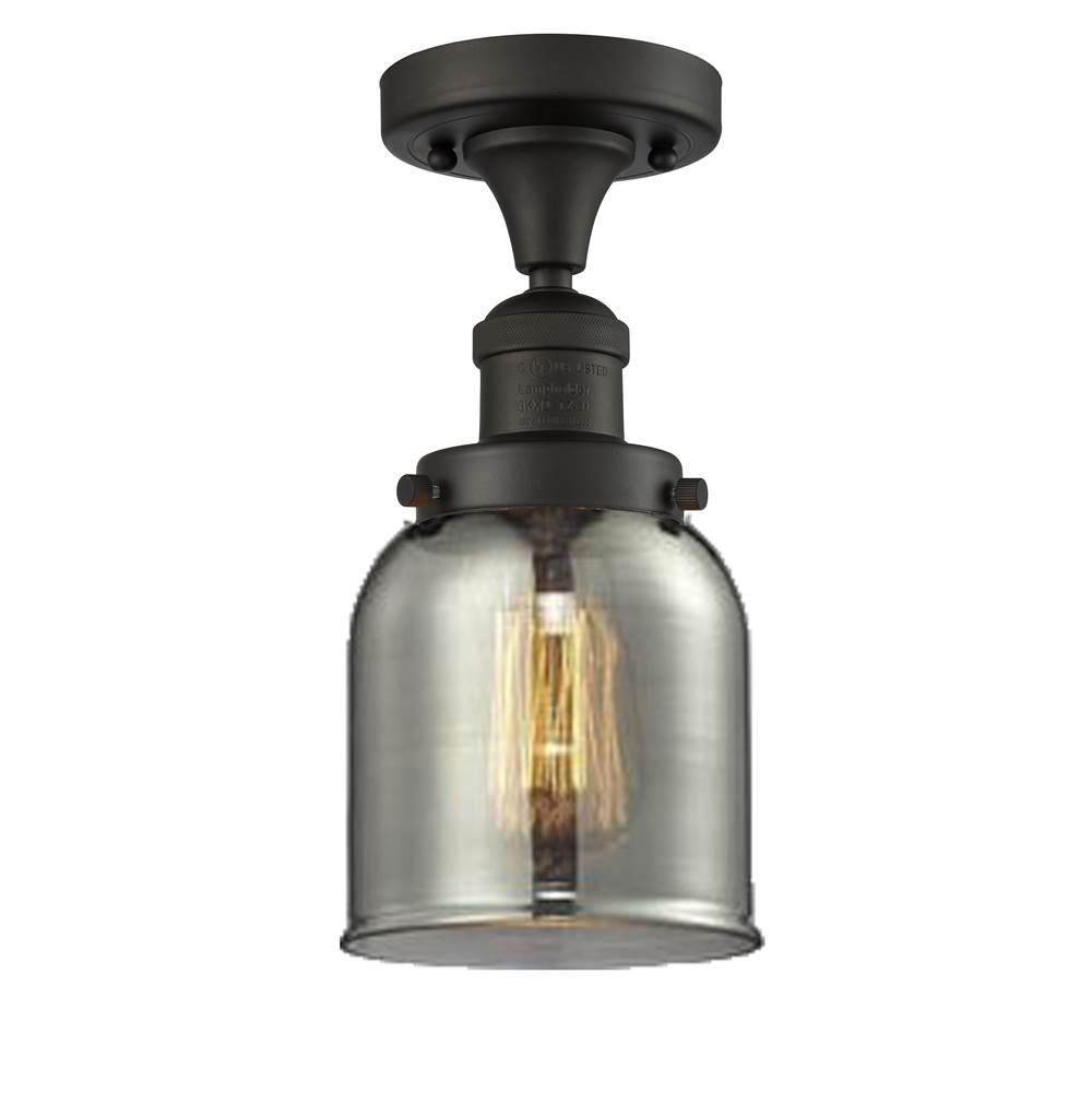 Innovations Small Bell 1 Light Semi-Flush Mount