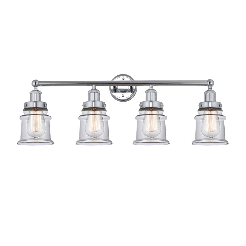 Innovations Small Canton 4 Light Bath Vanity Light part of the Edison Collection