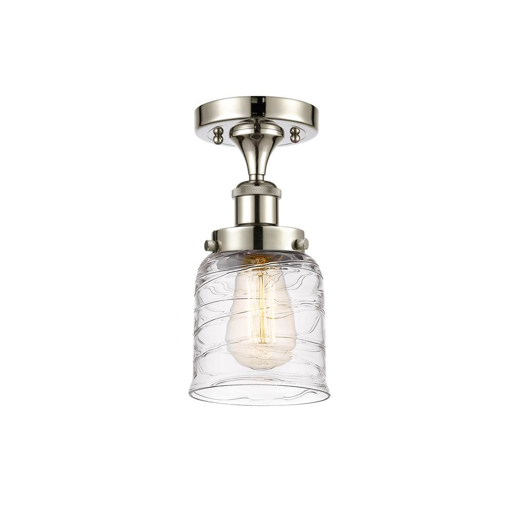 Innovations Small Bell 1 Light Semi-Flush Mount part of the Ballston Collection