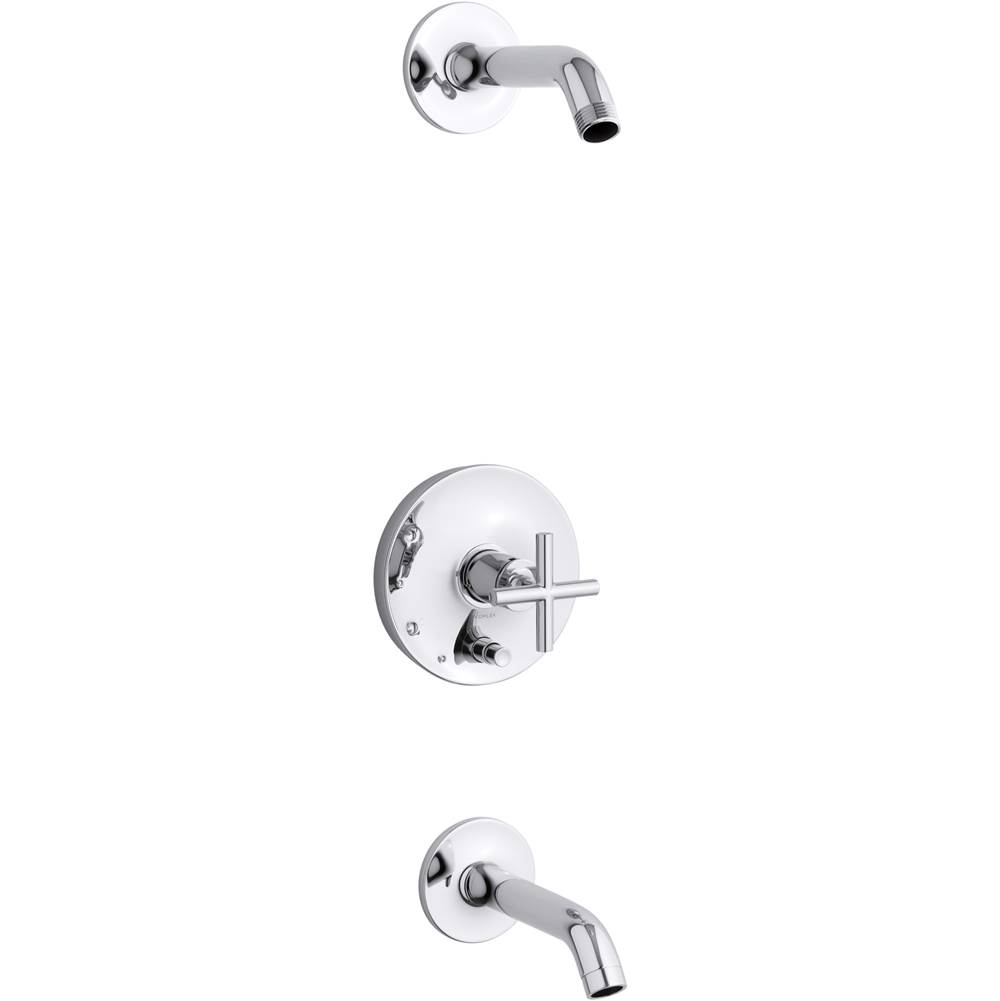 Kohler Tub And Shower Faucets Less Showerhead Tub And Shower Faucets item T14420-3L-CP