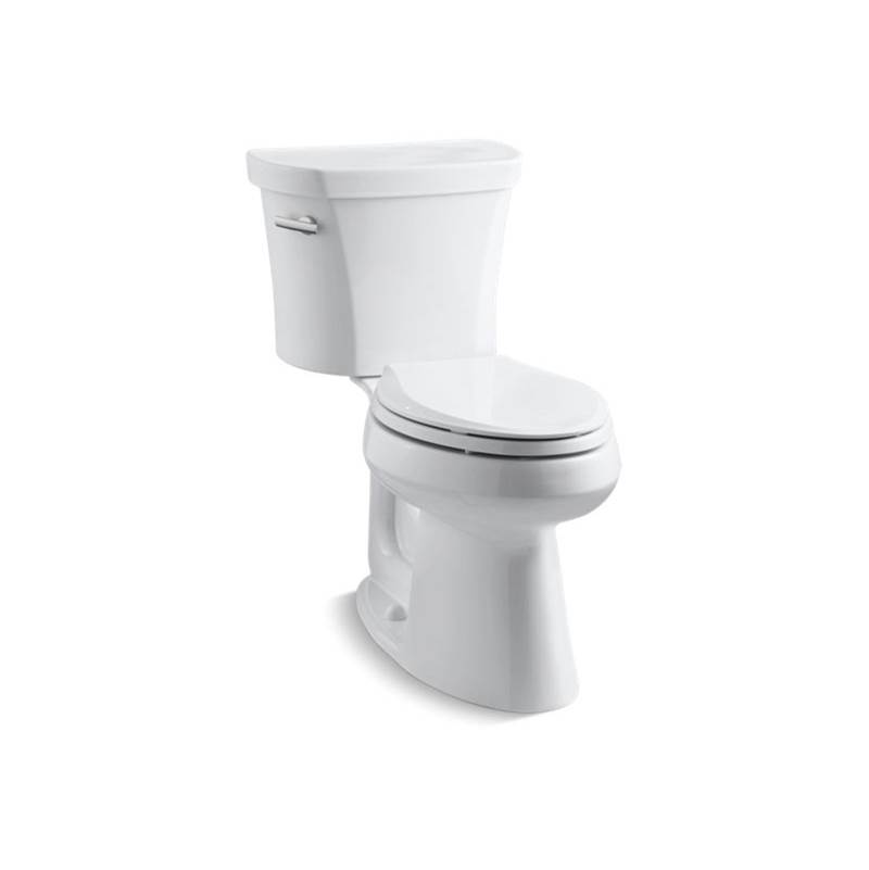 Kohler Highline® Comfort Height® Two-piece elongated 1.28 gpf chair height toilet with insulated tank and 14'' rough-in