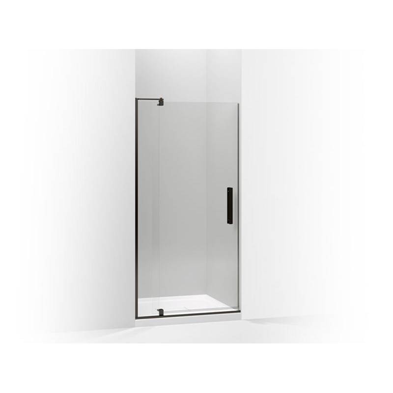 Kohler Revel® Pivot shower door, 70'' H x 35-1/8 - 40'' W, with 5/16'' thick Crystal Clear glass