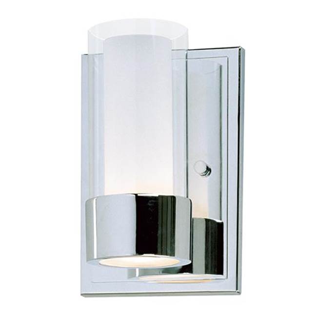 Maxim Lighting Silo 1-Light Wall Sconce With LED Bulb