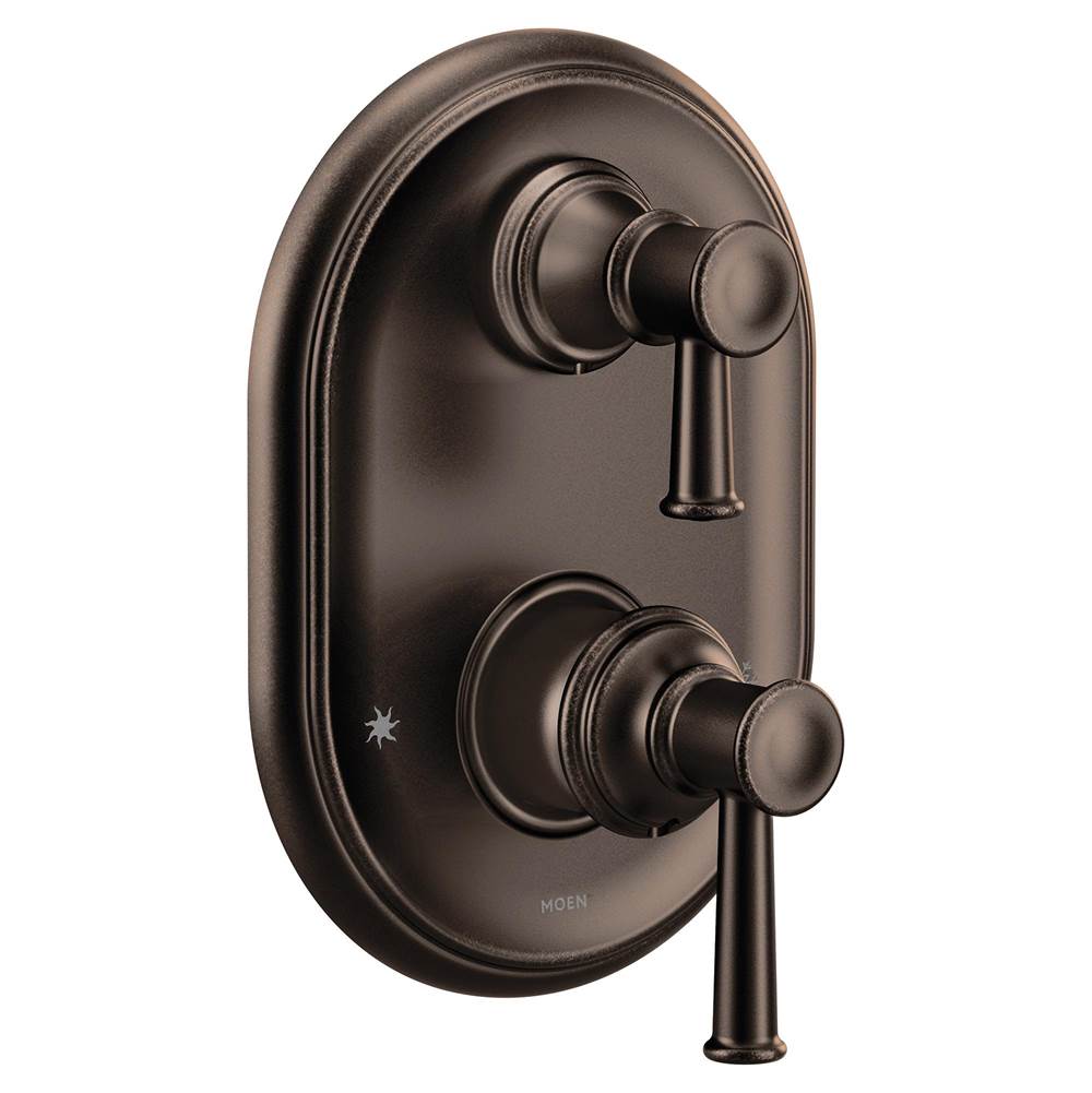 Moen Belfield M-CORE 3-Series 2-Handle Shower Trim with Integrated Transfer Valve in Oil Rubbed Bronze (Valve Sold Separately)