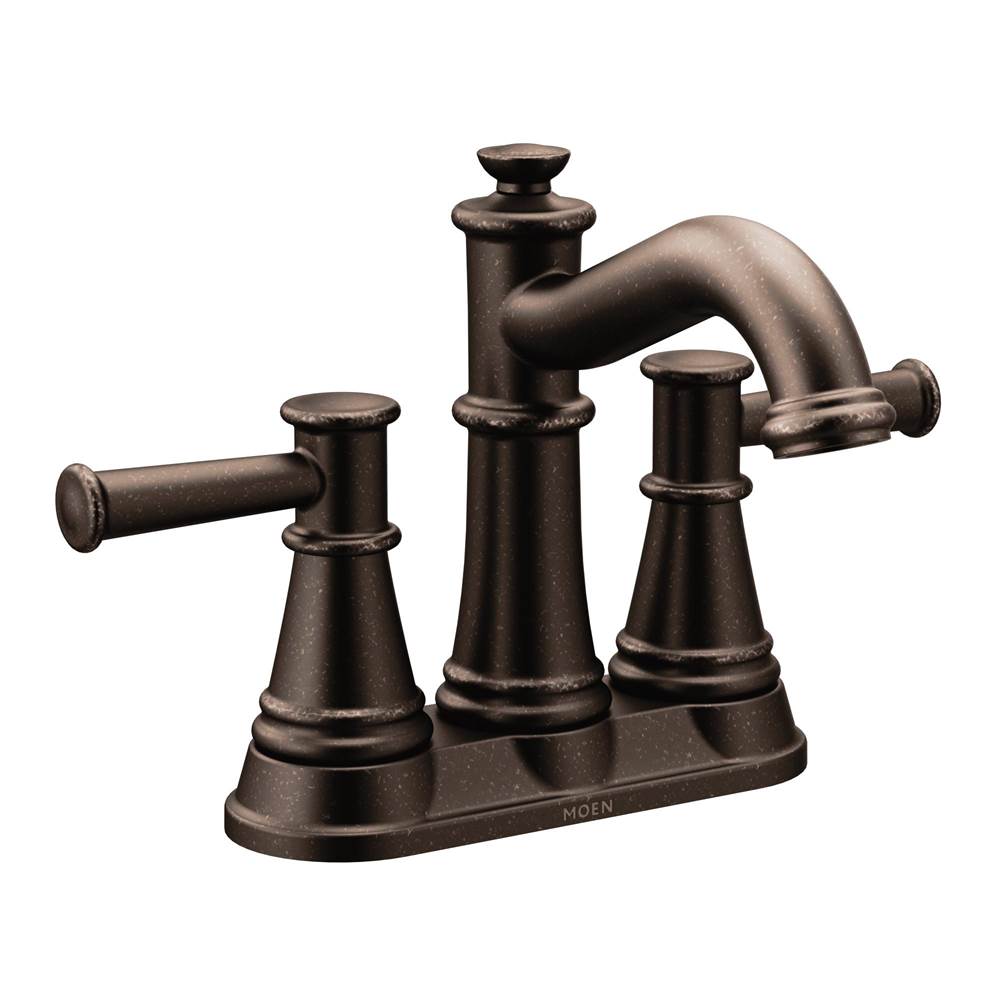 Moen Belfield Two-Handle Centerset Bathroom Faucet, Oil Rubbed Bronze