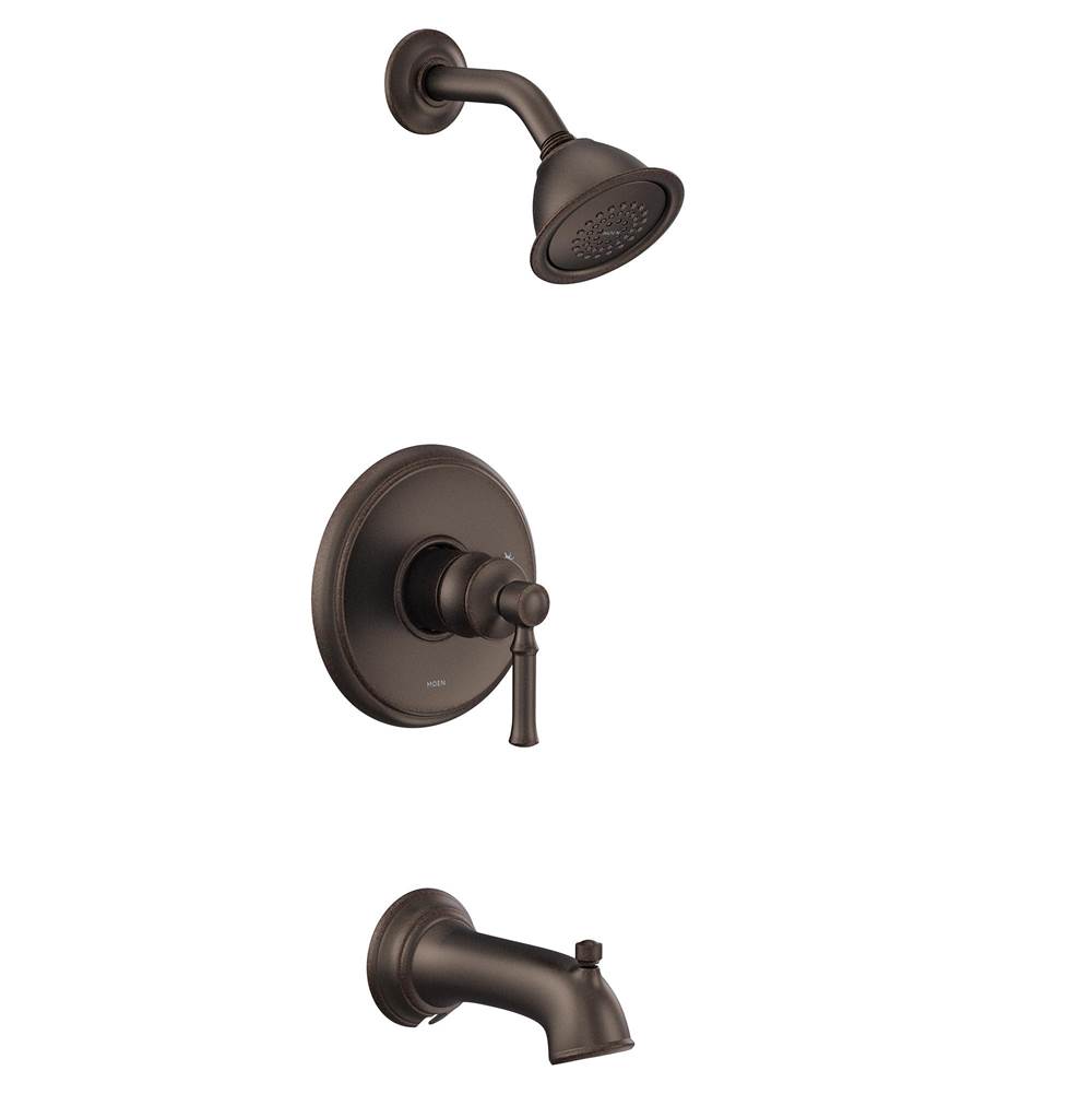 Moen Dartmoor M-CORE 2-Series Eco Performance 1-Handle Tub and Shower Trim Kit in Oil Rubbed Bronze (Valve Sold Separately)