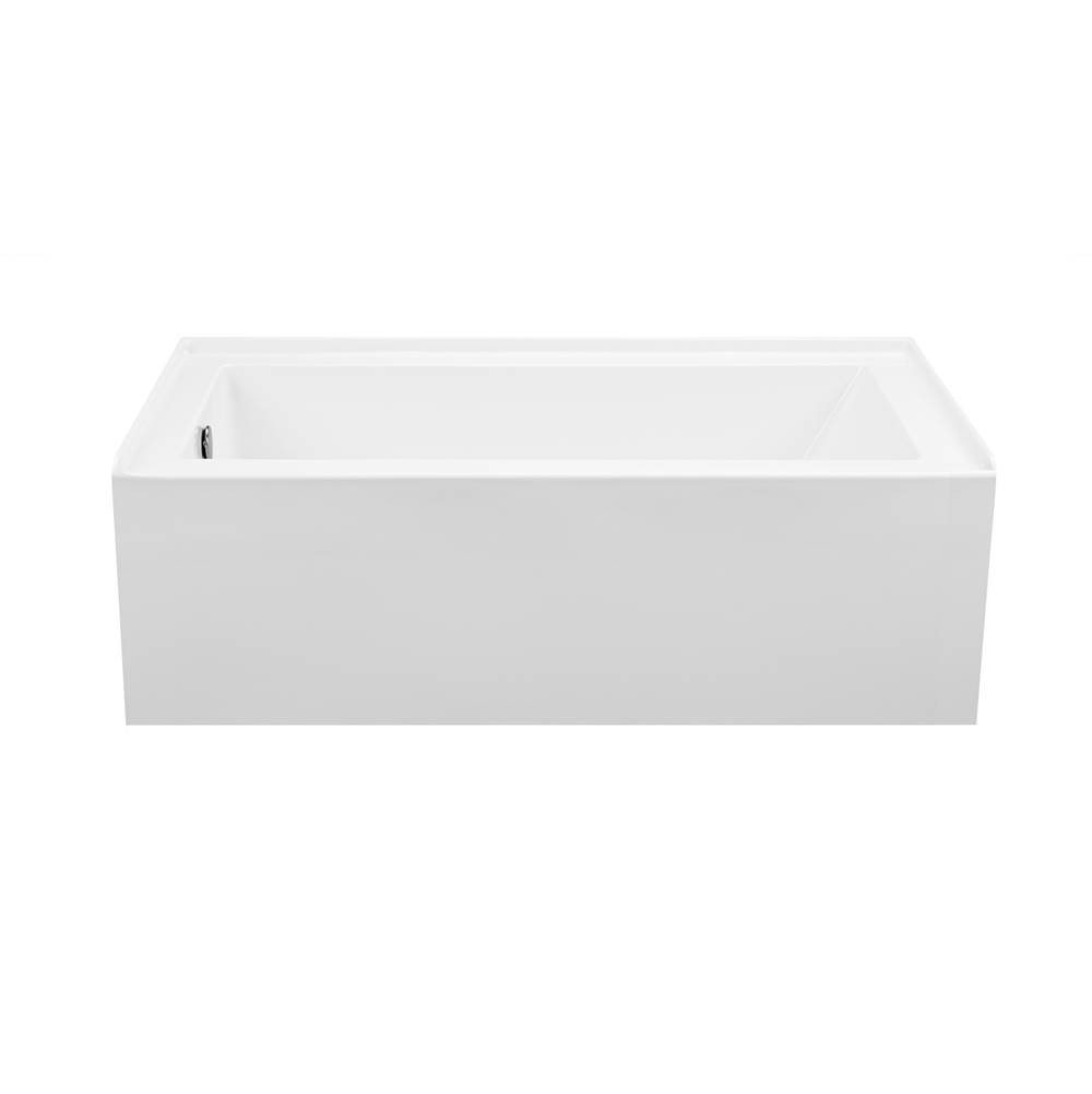 MTI Baths Cameron 2 Acrylic Cxl Integral Skirted Rh Drain Air Bath Elite/Whirlpool - White (60X30)