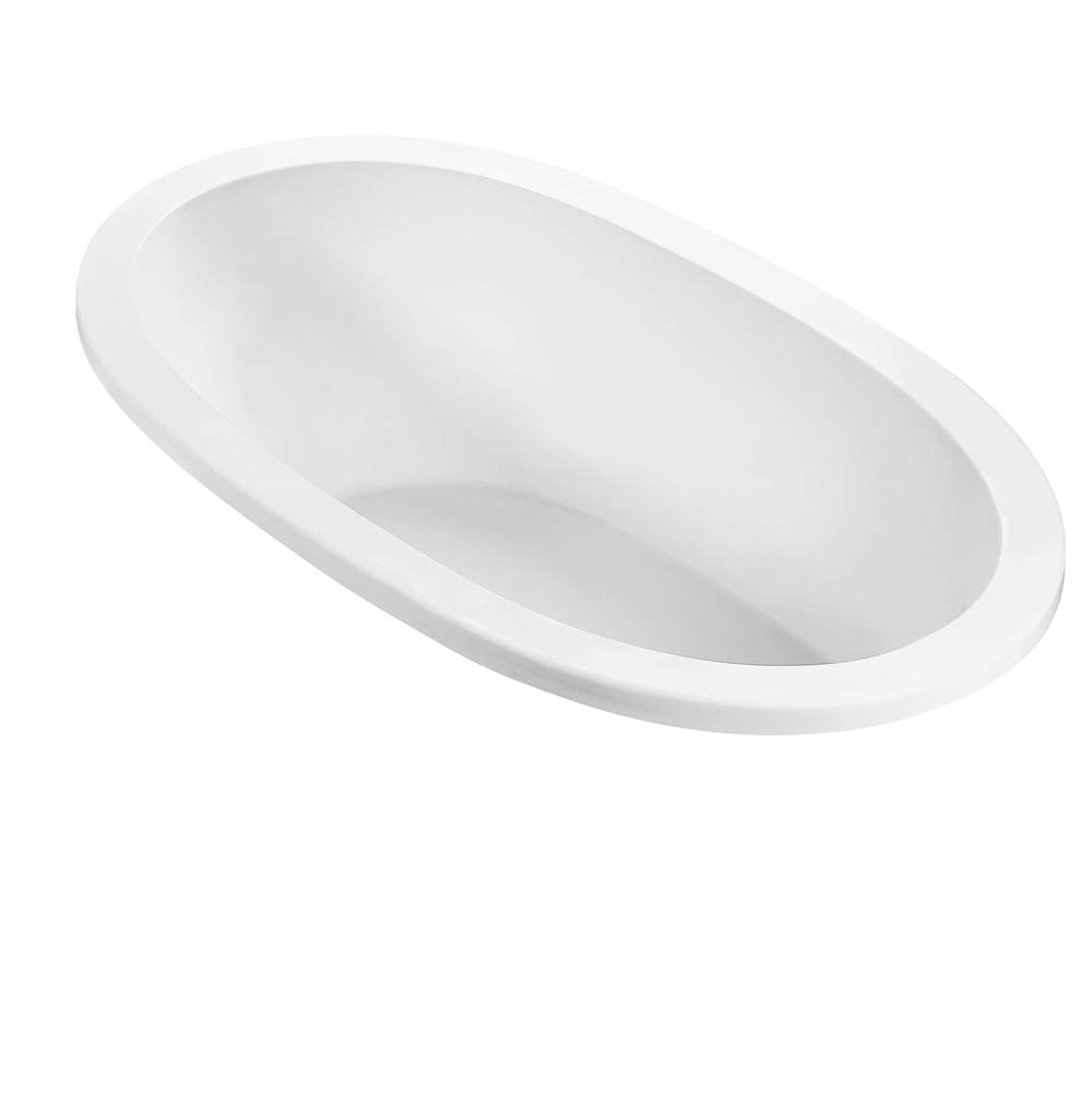 MTI Baths Adena 4 Dolomatte Drop In Air Bath Elite - White (72.5X36.375)