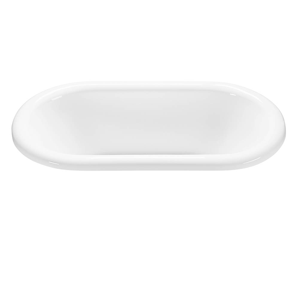 MTI Baths Melinda 9 Acrylic Cxl Drop In Soaker - White (65.75X34)