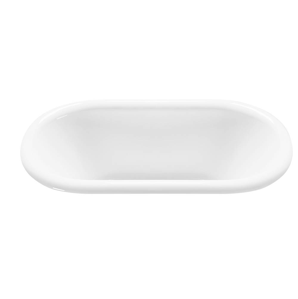 MTI Baths Laney 1 Acrylic Cxl Drop In Air Bath Elite/Microbubbles - White (65X33.75)