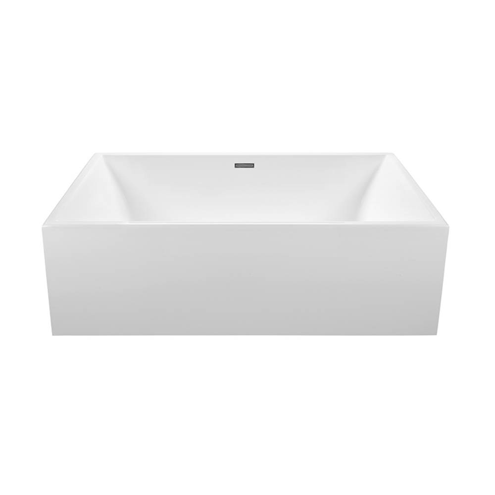 MTI Baths Owen Acrylic Cxl Freestanding Sculpted Air Bath Elite - White (66X36)