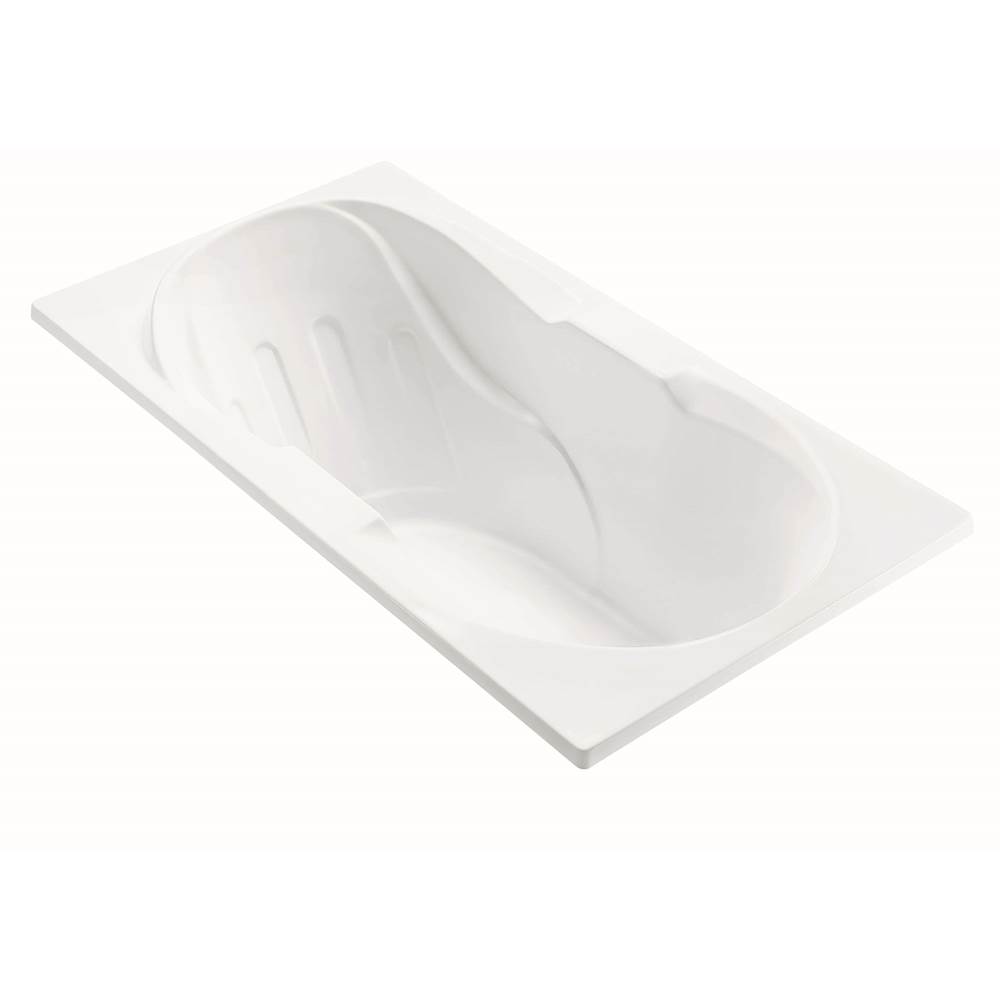 MTI Baths Reflection 2 Dolomatte Drop In Air Bath Elite - White (65.75X35.75)