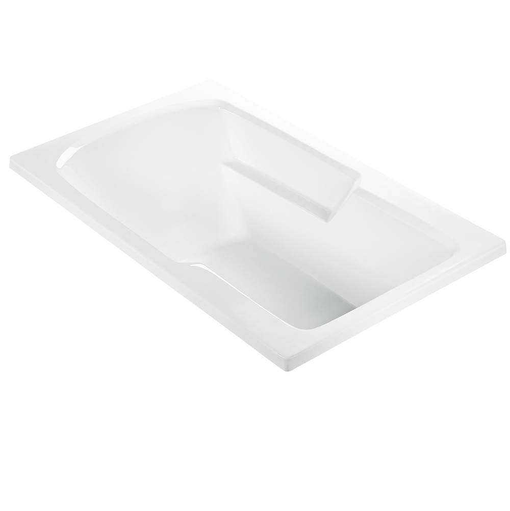 MTI Baths Wyndham 1 Acrylic Cxl Drop In Air Bath Elite - White (59.75X35.75)
