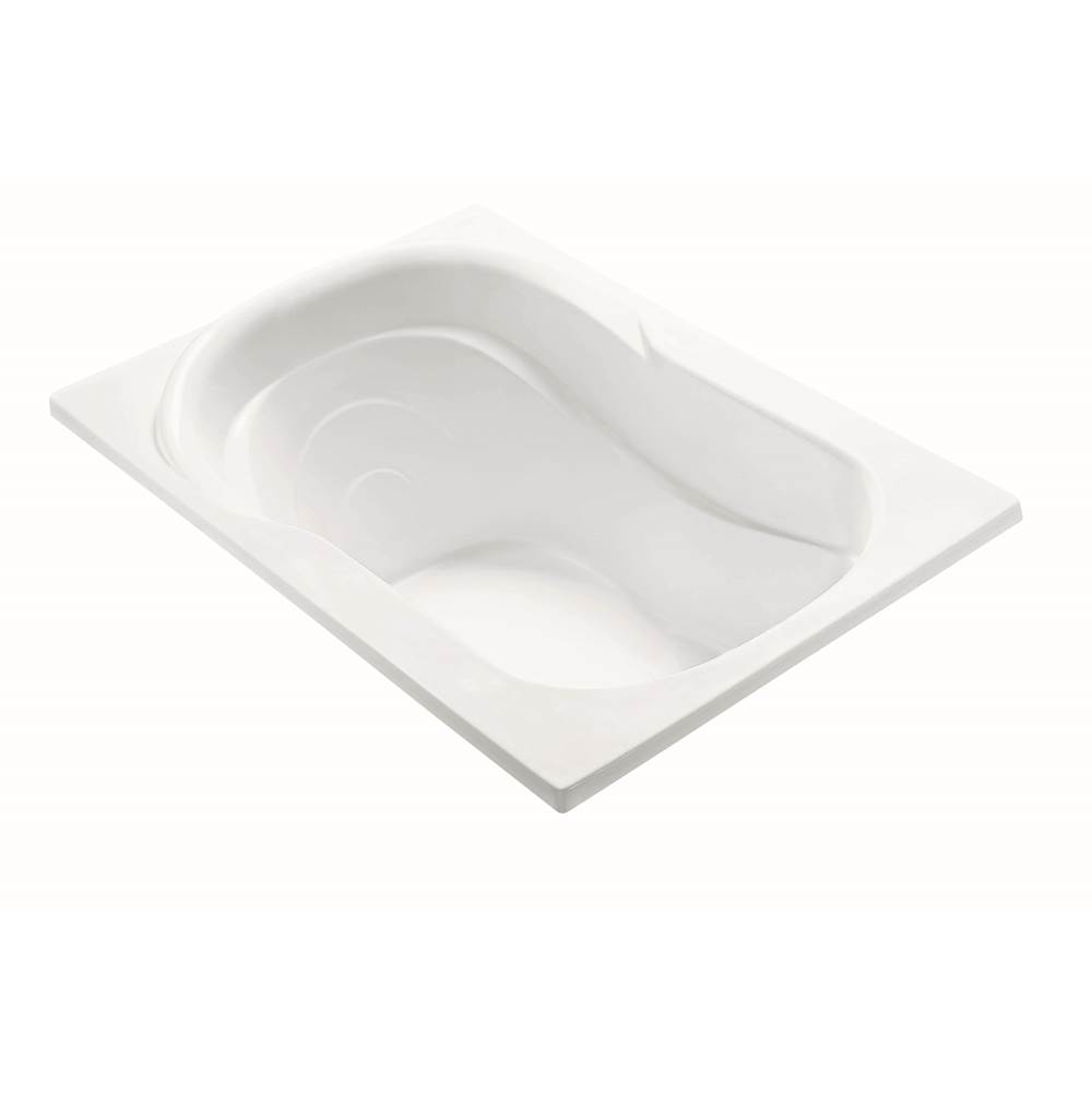 MTI Baths Reflection 3 Dolomatte Drop In Air Bath Elite - White (59.75X41.5)