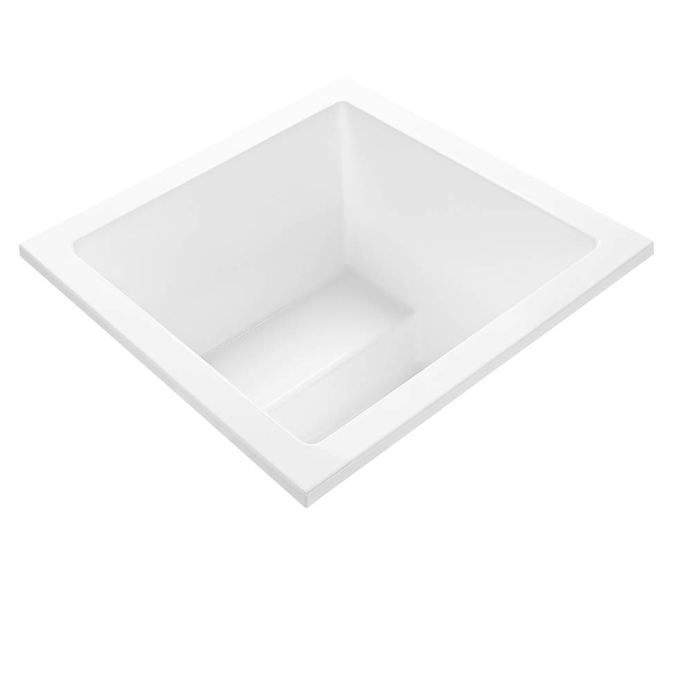 MTI Baths Kalia 2 Acrylic Cxl Drop In Air Bath - White (48X48)