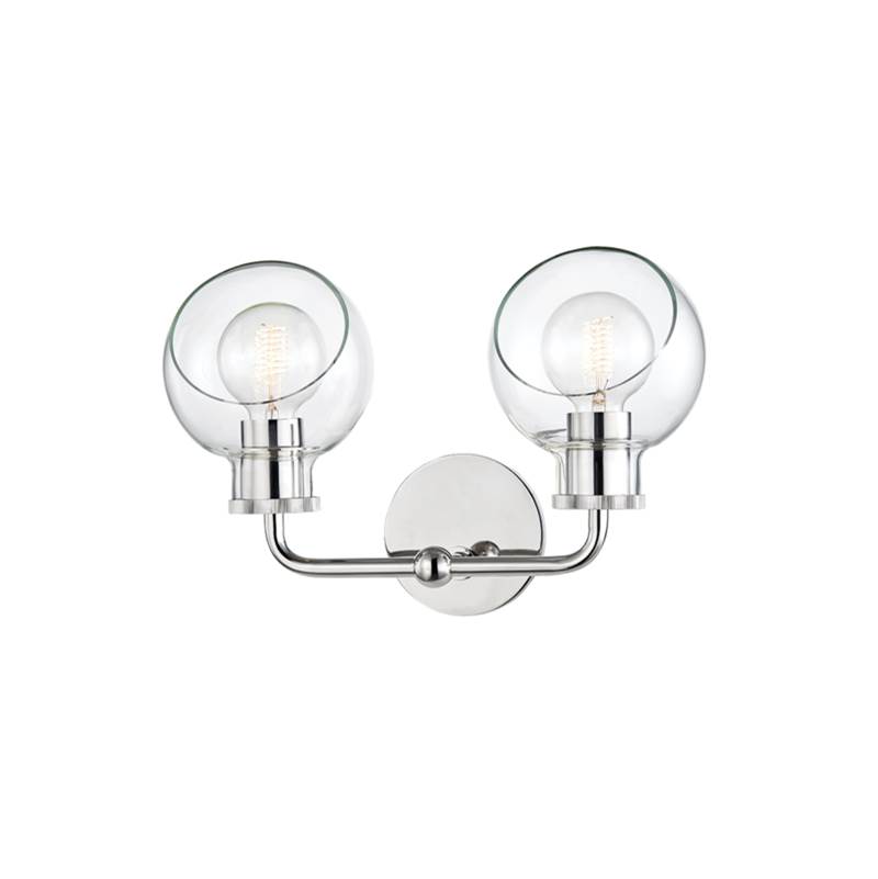 Mitzi Two Light Vanity Bathroom Lights item H311302-PN