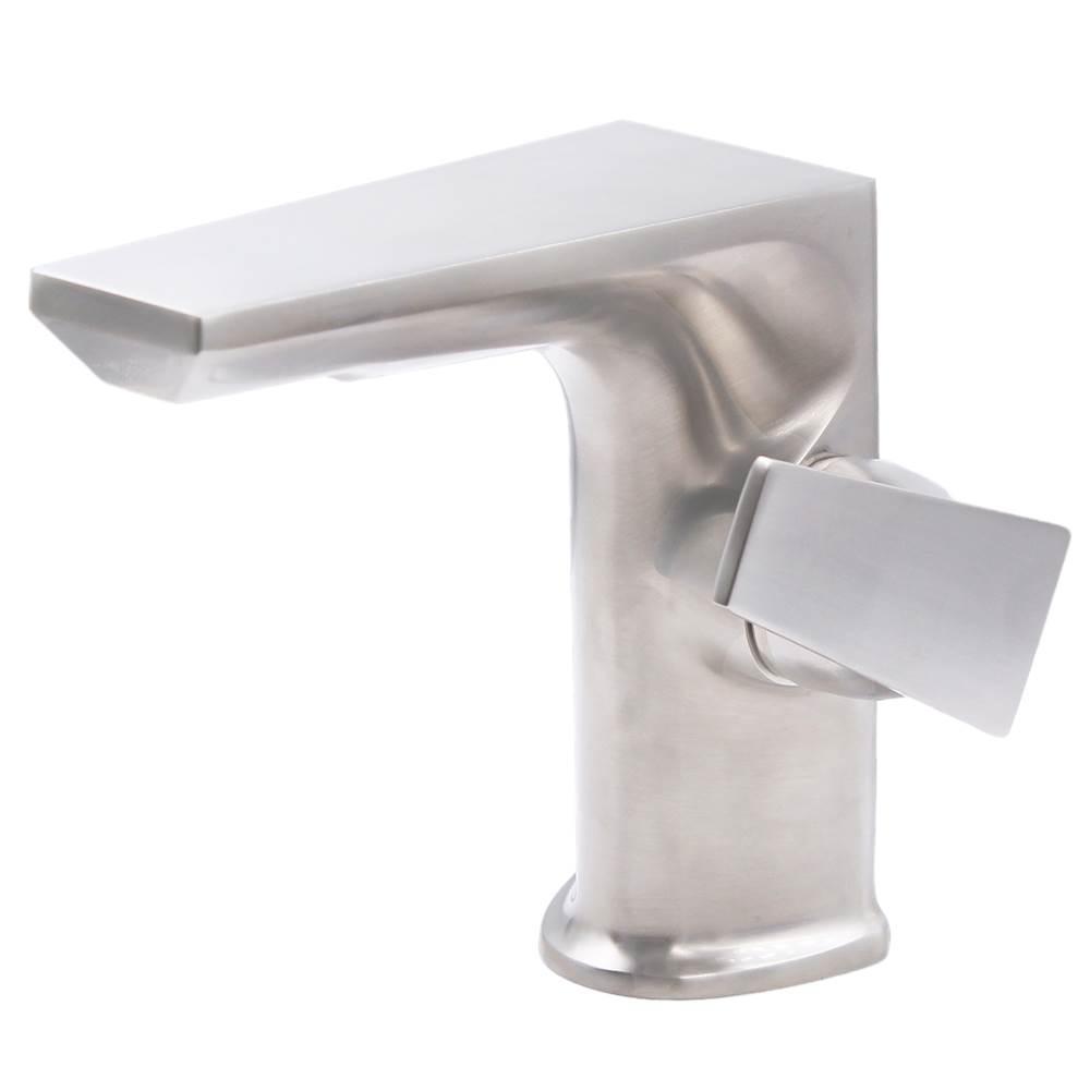 Novatto Novatto MILLER Single Lever Modern Lav Faucet in Brushed Nickel