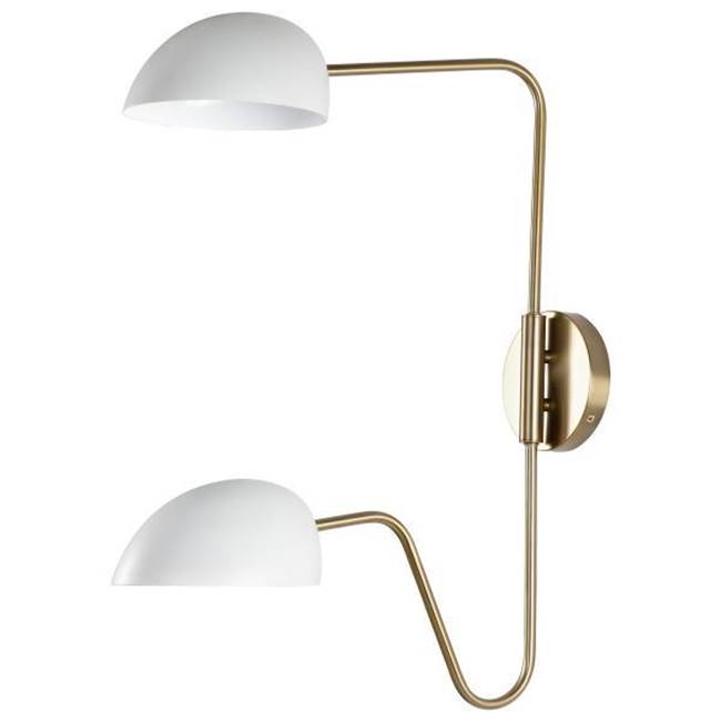 Nuvo Trilby 2 Light Wall Sconce