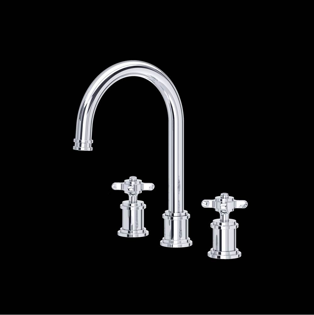 Rohl Armstrong™ Widespread Lavatory Faucet With C-Spout