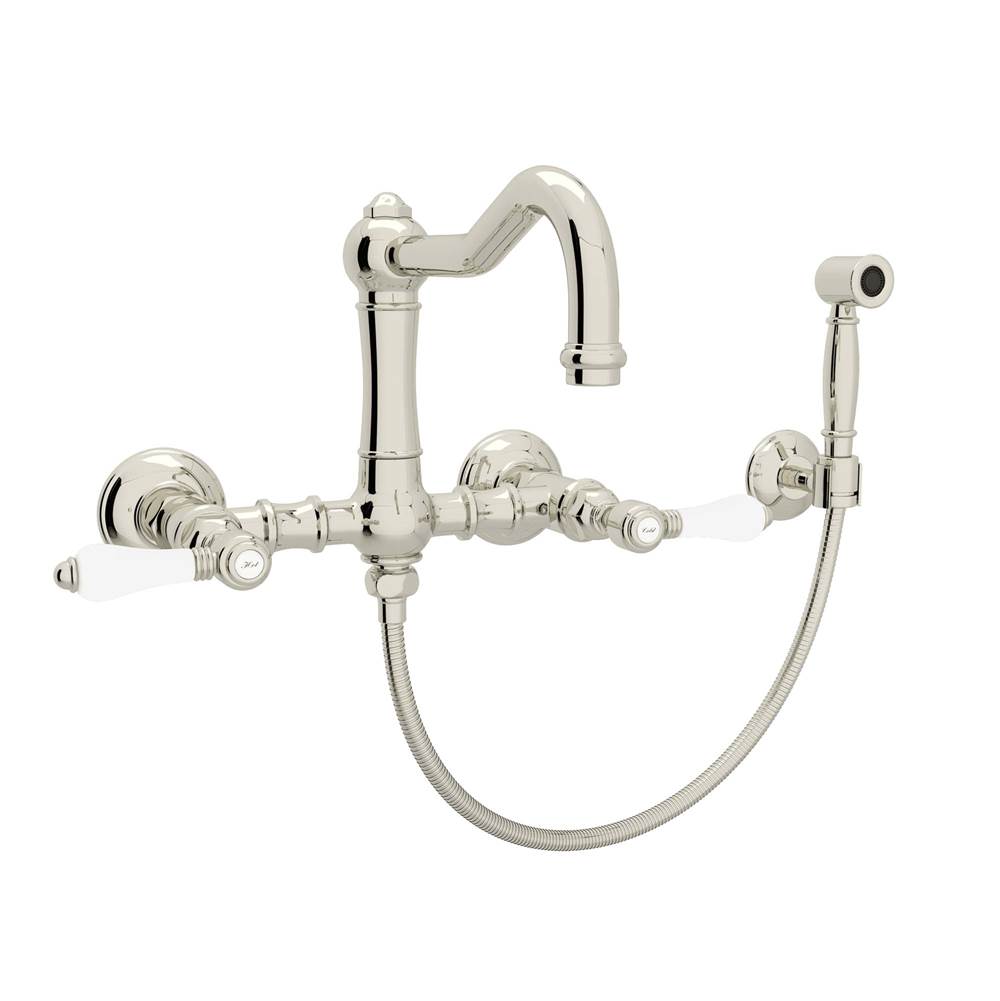 Rohl Wall Mount Kitchen Faucets item A1456LPWSPN-2