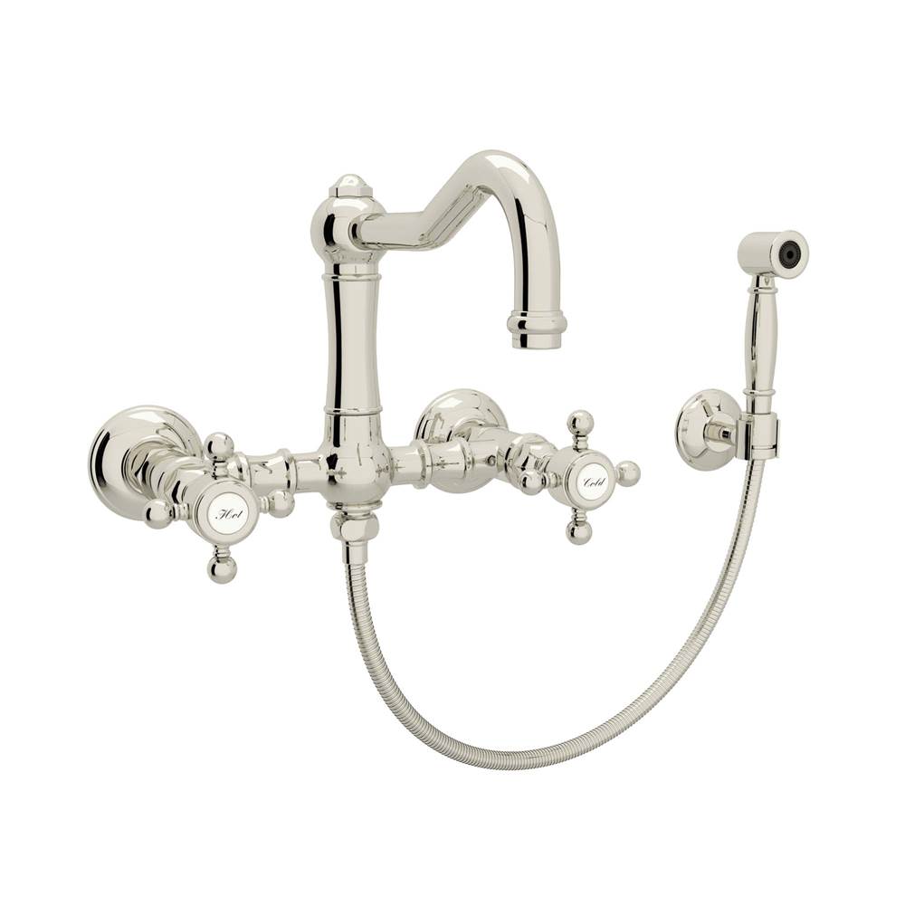 Rohl Wall Mount Kitchen Faucets item A1456XMWSPN-2
