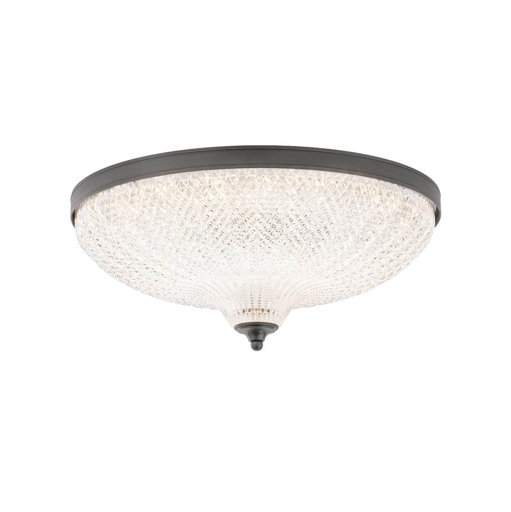 Schonbek ROMA 16'' 110V Close to Ceiling in Antique Nickel with Optic Crystal